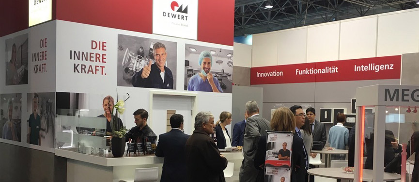Продукция Dewert на крупнейшей в мире медицинской выставке MEDICA Продукция Dewert на крупнейшей в мире медицинской выставке MEDICA